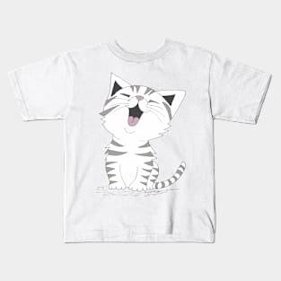 singing kitty Kids T-Shirt